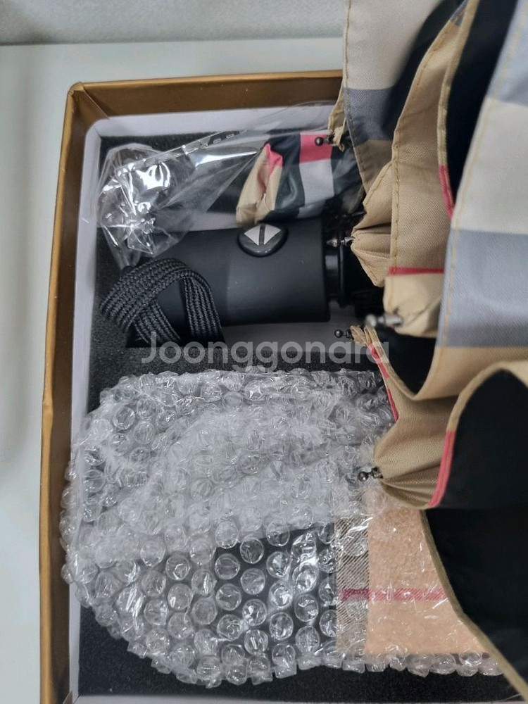 버버리 원터치 양우산,텀블러세트--1