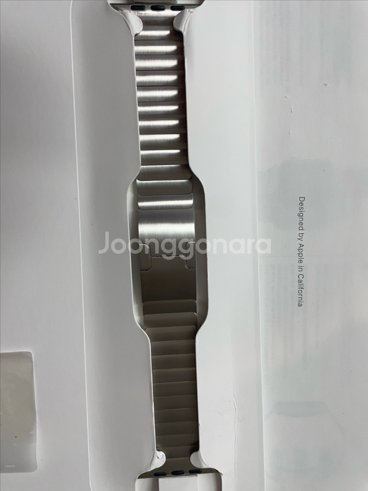 애플워치 링크브레이슬릿 실버 42mm 9세대--0