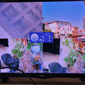 CCTV 200만화소 PTZ카메라1개CCTV카메라3개