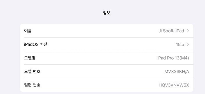 ipad pro 13 아이패드 프로 M4 256GB--2