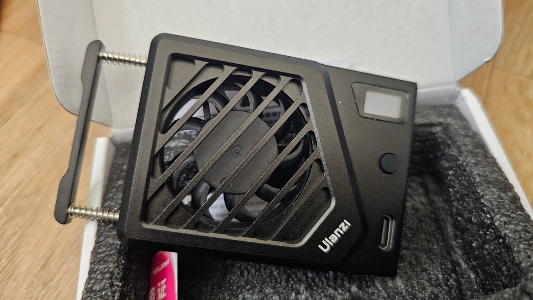 울란지 CA25 쿨링팬 ulanzi ca25 카메라 이미지