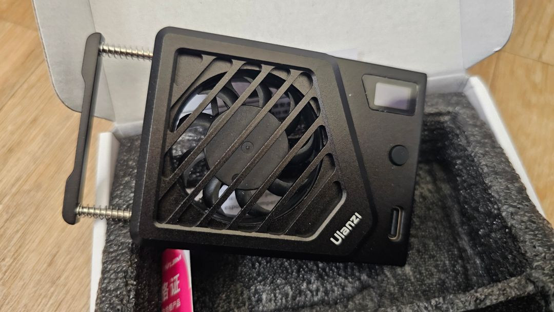 울란지 CA25 쿨링팬 ulanzi ca25 카메라 이미지