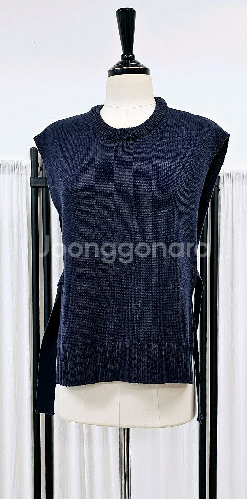 니트베스트 여성 니트조끼--0