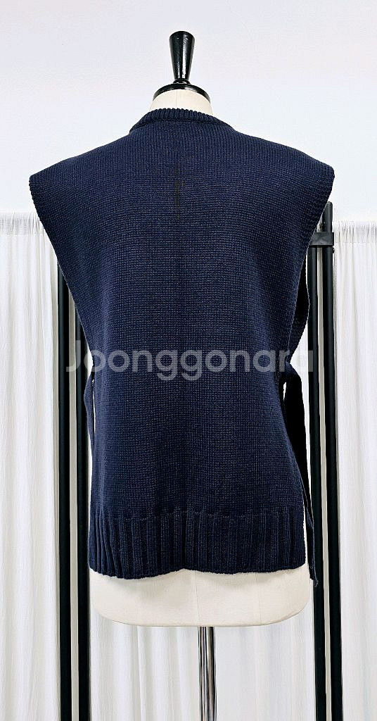 니트베스트 여성 니트조끼--4