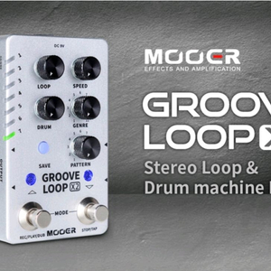 무어 GROOVE LOOP X2 루퍼 드럼머신 이펙터