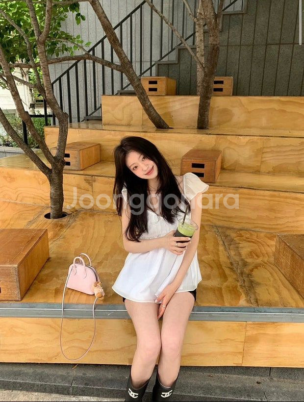 르플레인 엔젤 블라우스--1