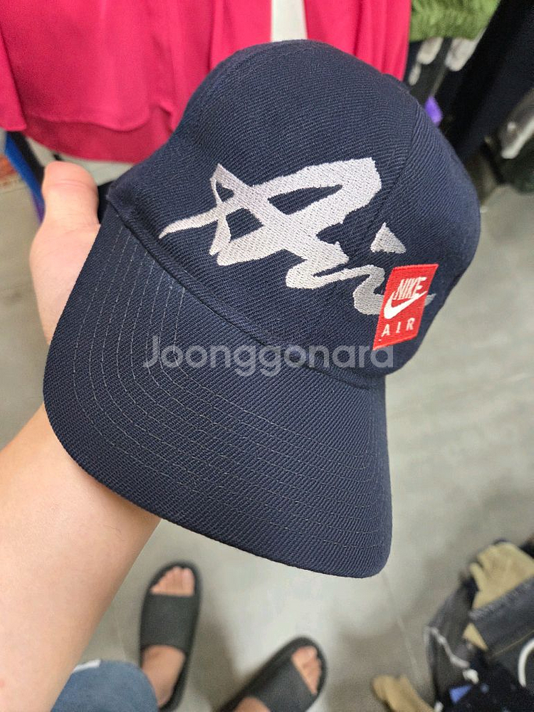 나이키 에어 빈티지 올드스쿨 자수로고 모자 s~L--6