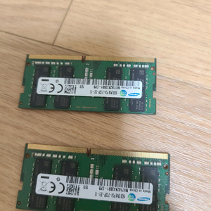 삼성 ddr4 16g 노트북용 2개