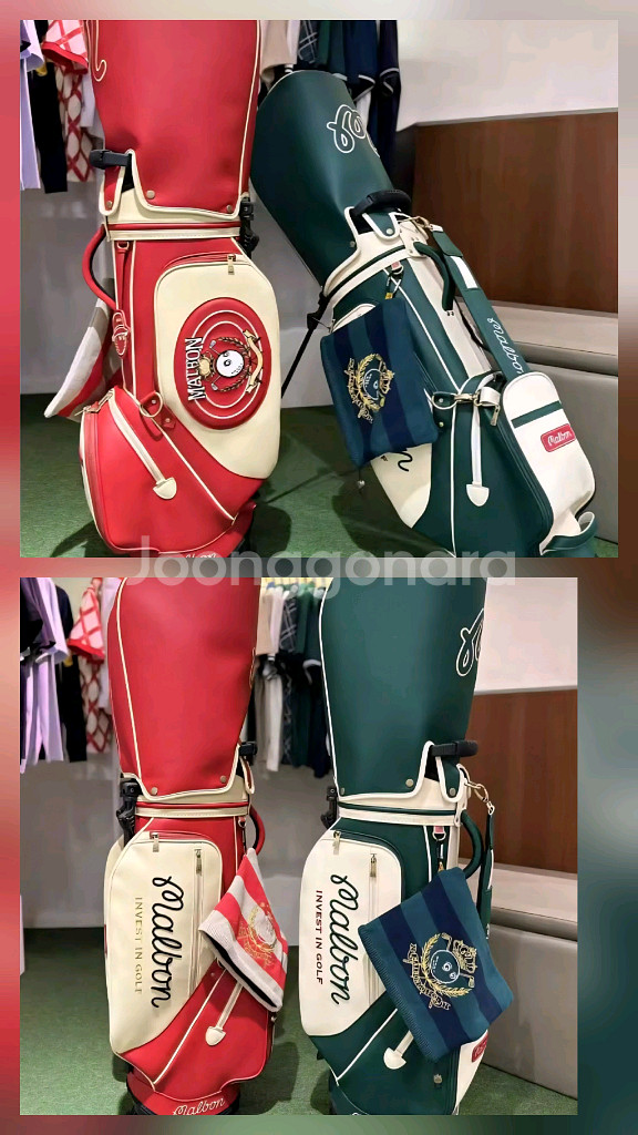 말본 골프백 스탠드 경량 캐디백--3