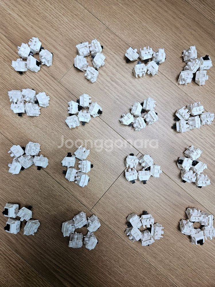 키보드 스위치 y1x 45g 75개, wob축 79개--1