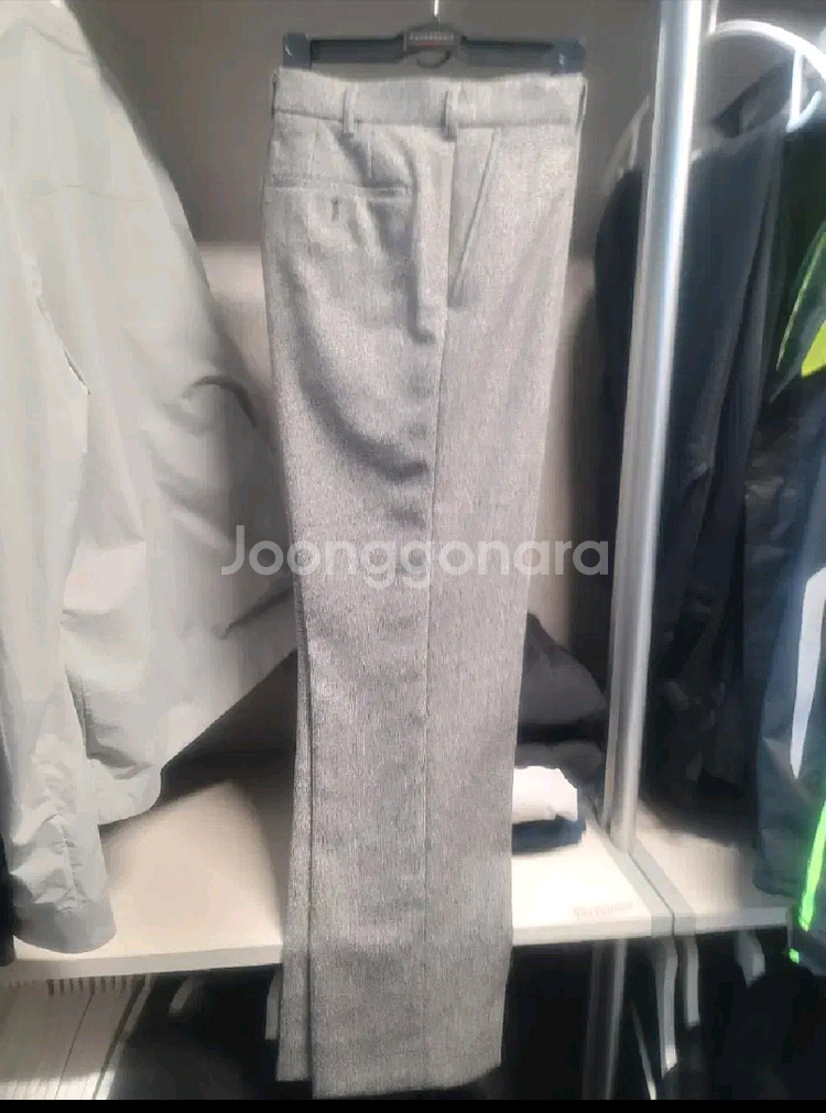 지이크 파렌하이트 정장셋업 헤링본그레이--3