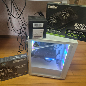 게이밍 컴퓨터 RTX 4060 Ti 풀박스 상태 S