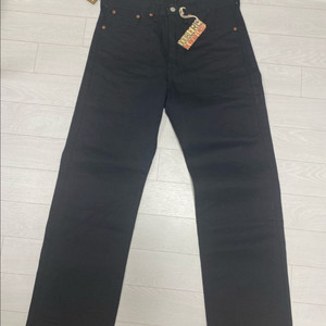 RRL 더블알엘 빈티지 5포켓 블온블 블랙 32*