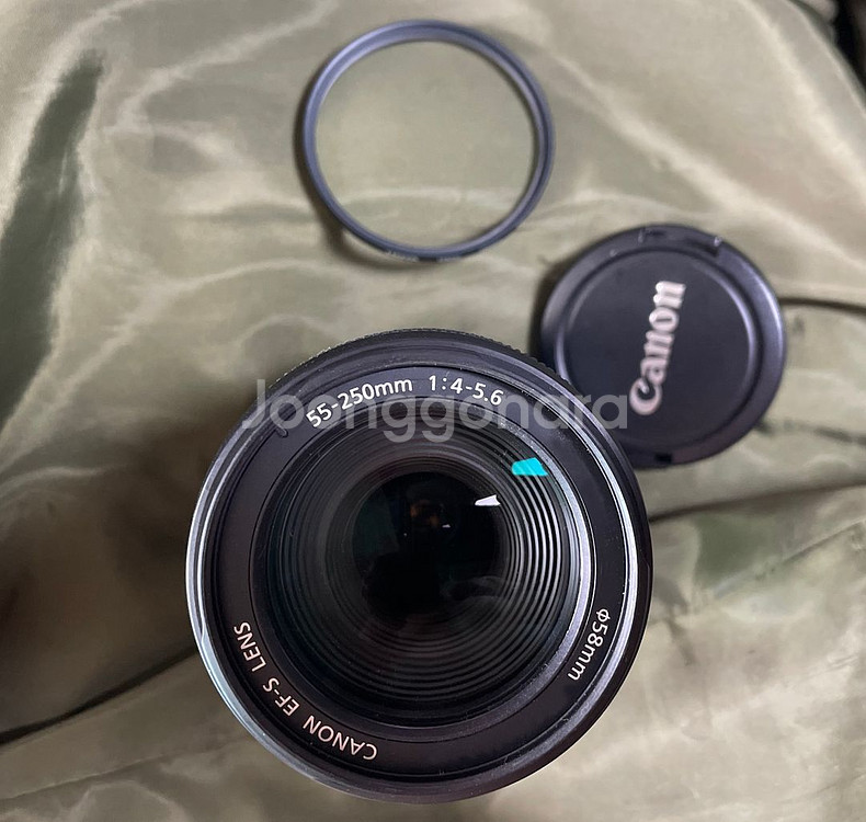 캐논렌즈 efs~55~250mm 렌즈입니다--1