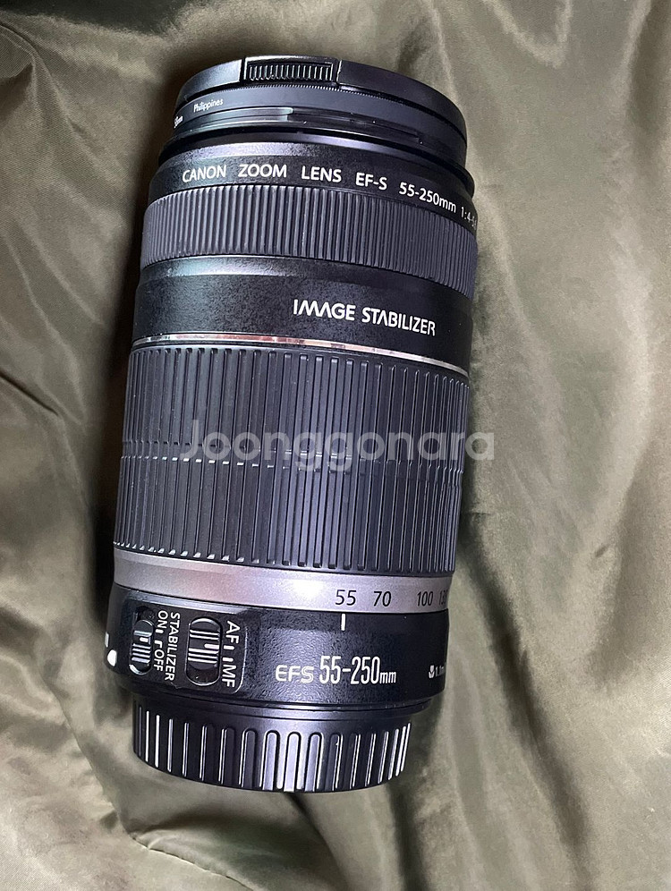 캐논렌즈 efs~55~250mm 렌즈입니다--0