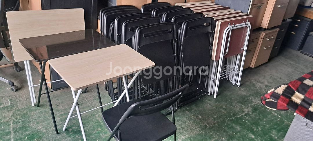 접이식학원책상 일인책상 접이식책상 간이식탁--2