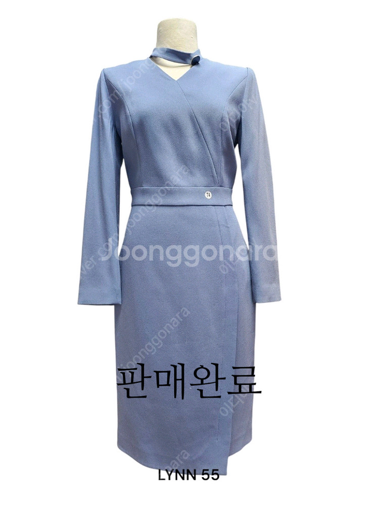 여성 아나운서,앵커 스타일의 원피스 (봄,여름)--8