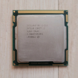 인텔 i3-550CPU + 팀그룹2G DDR3램 2개