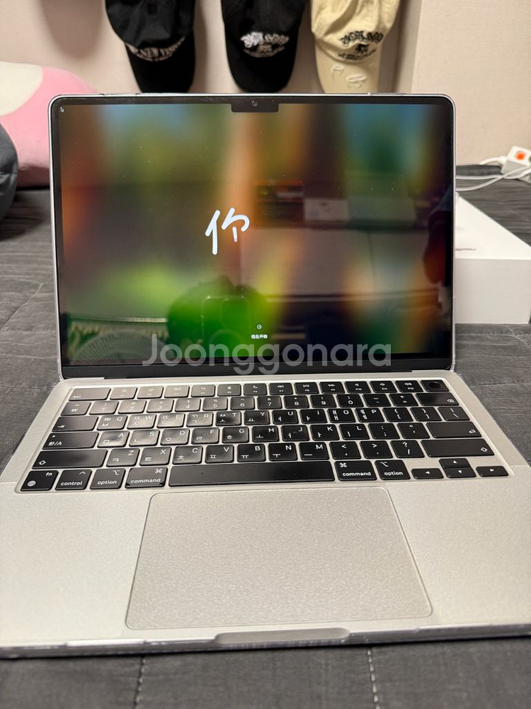 맥북에어 m2 13인치 램24GB 용량512gb 실버--4