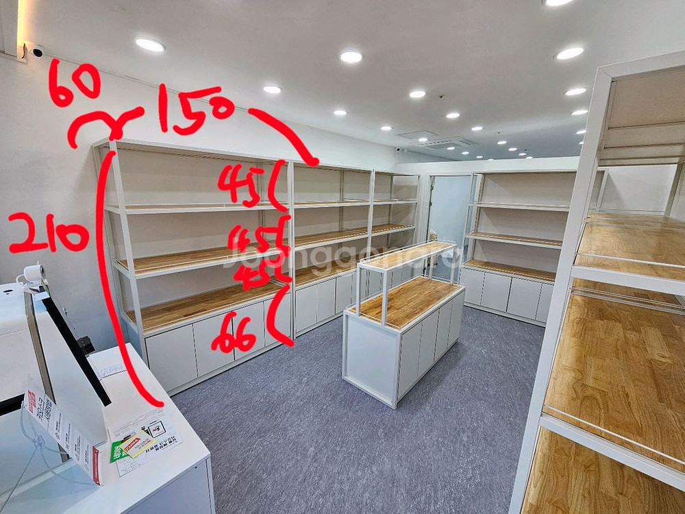 매장용 철제 진열장--1