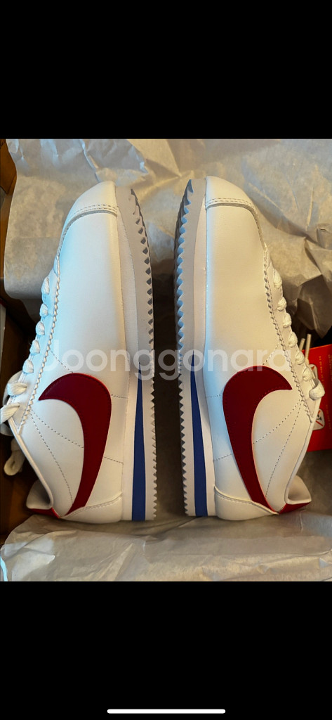 W 나이키 클래식 코르테즈 레더 포레스트 검프 235--3