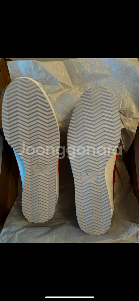 W 나이키 클래식 코르테즈 레더 포레스트 검프 235--4