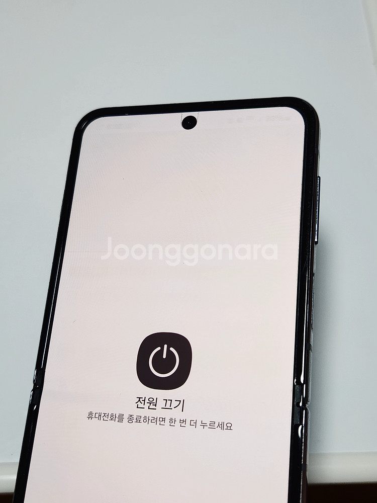 24.01개통) 갤럭시Z플립4 256G 블루 54178--2