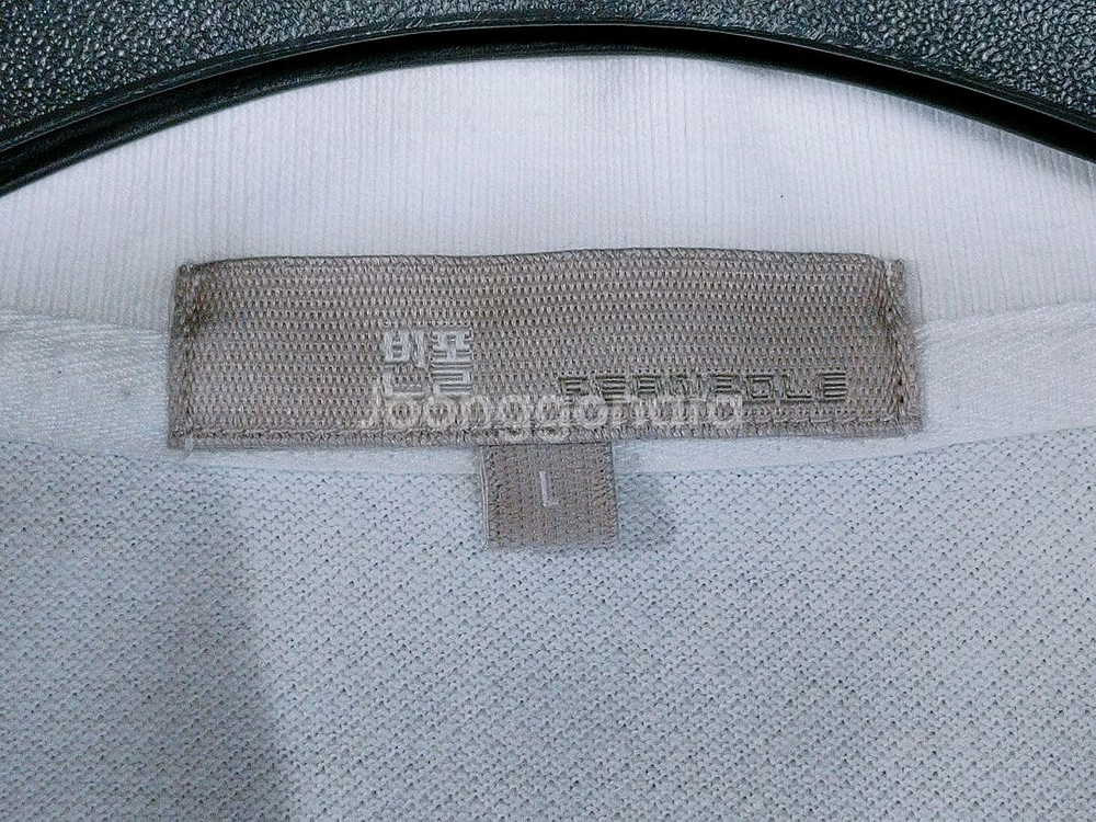 BEANPOLE 빈폴 멀티 자수로고 반팔카라티--2