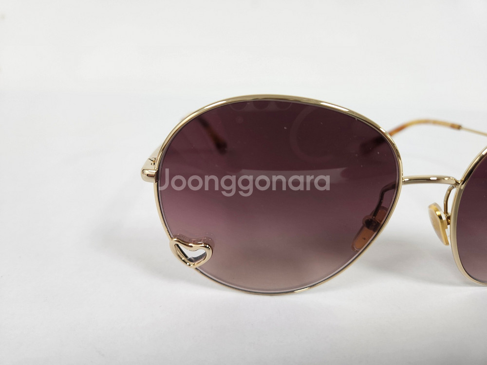 [새상품/정품]끌로에 명품 라운드 메탈 선글라스--4