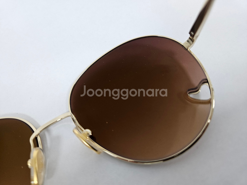 [새상품/정품]끌로에 명품 라운드 메탈 선글라스--5
