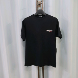 발렌시아가 웨이브 로고 반팔 티셔츠 XS/95