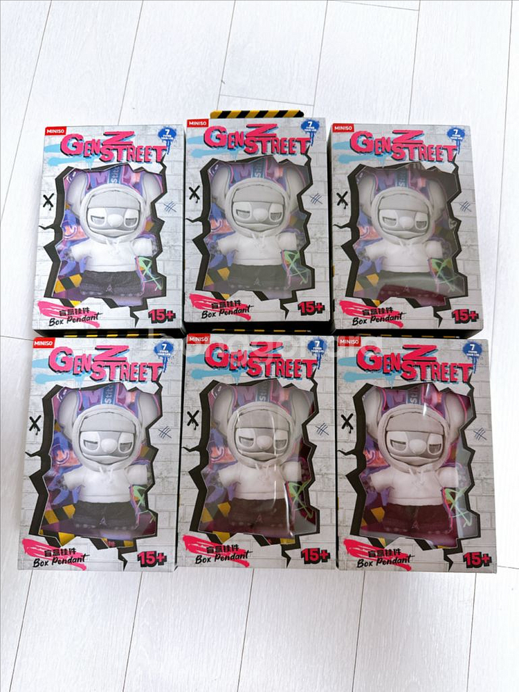 GENZ STREET STITCH 스티치 피규어 키링--5