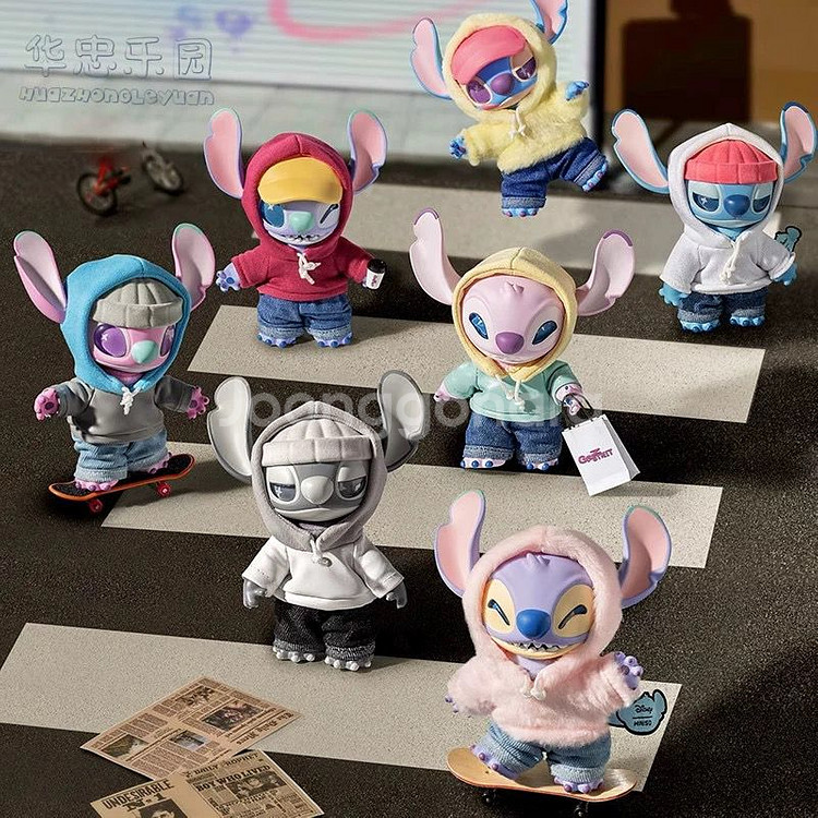 GENZ STREET STITCH 스티치 피규어 키링--2