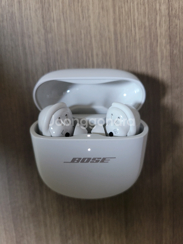 보스 qc 울트라 이어버드 스모크화이트 풀박스 S 급--2