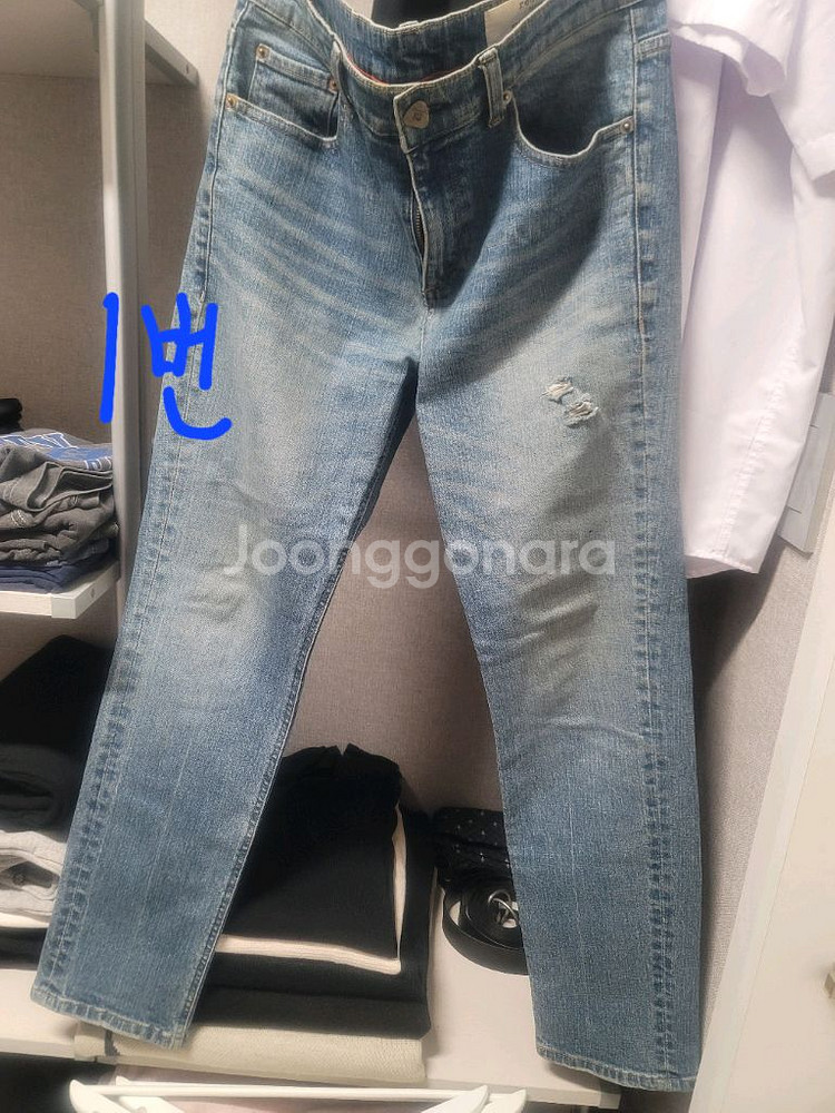 30사이즈 보세 청바지 3벌 합쳐서 15000원--0