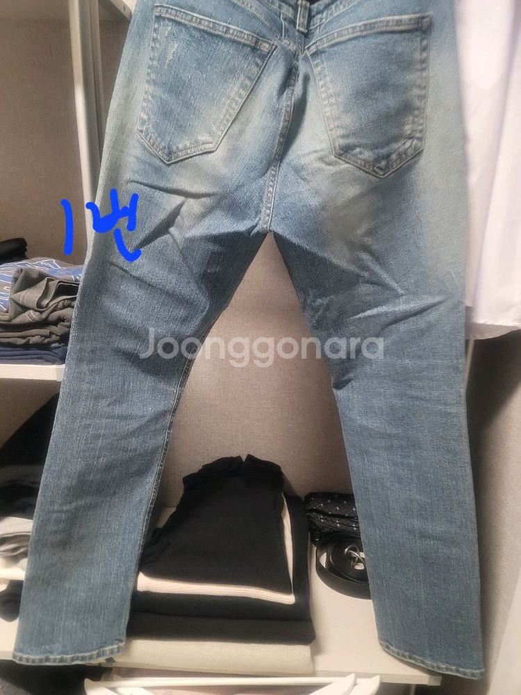 30사이즈 보세 청바지 3벌 합쳐서 15000원--1