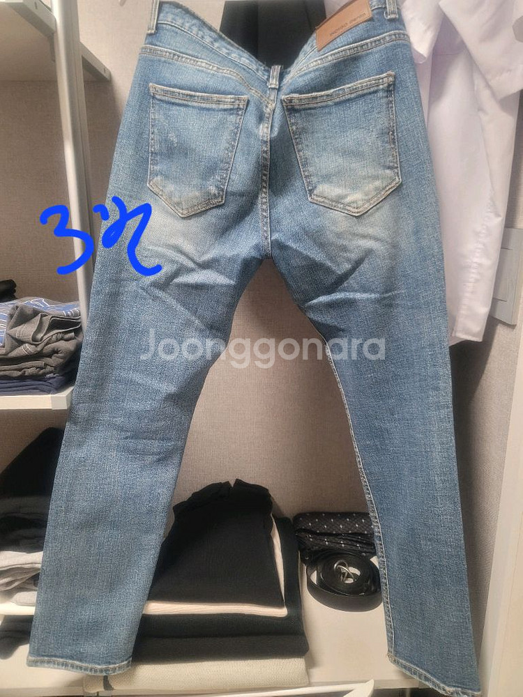 30사이즈 보세 청바지 3벌 합쳐서 15000원--5