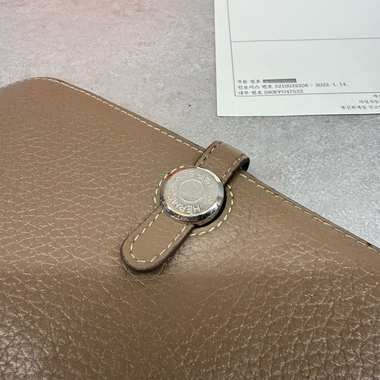 [22SS]에르메스 도곤 장지갑 에토프 이미지