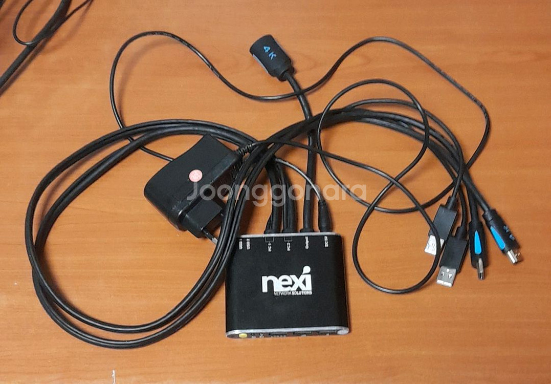 2포트 USB HDMI KVM 스위치 NX-KVM02--0