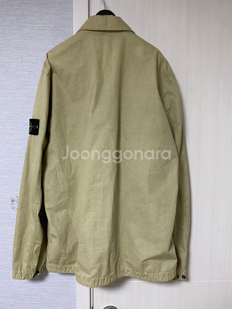 [L] 23fw 스톤아일랜드 올드이펙트 오버셔츠 자켓--2
