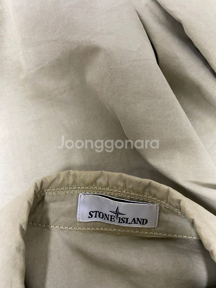 [L] 23fw 스톤아일랜드 올드이펙트 오버셔츠 자켓--5