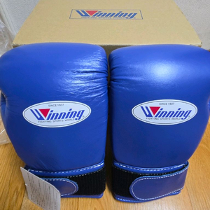 (새상품)위닝 글러브 8온스, 벨크로, 커스텀 블루