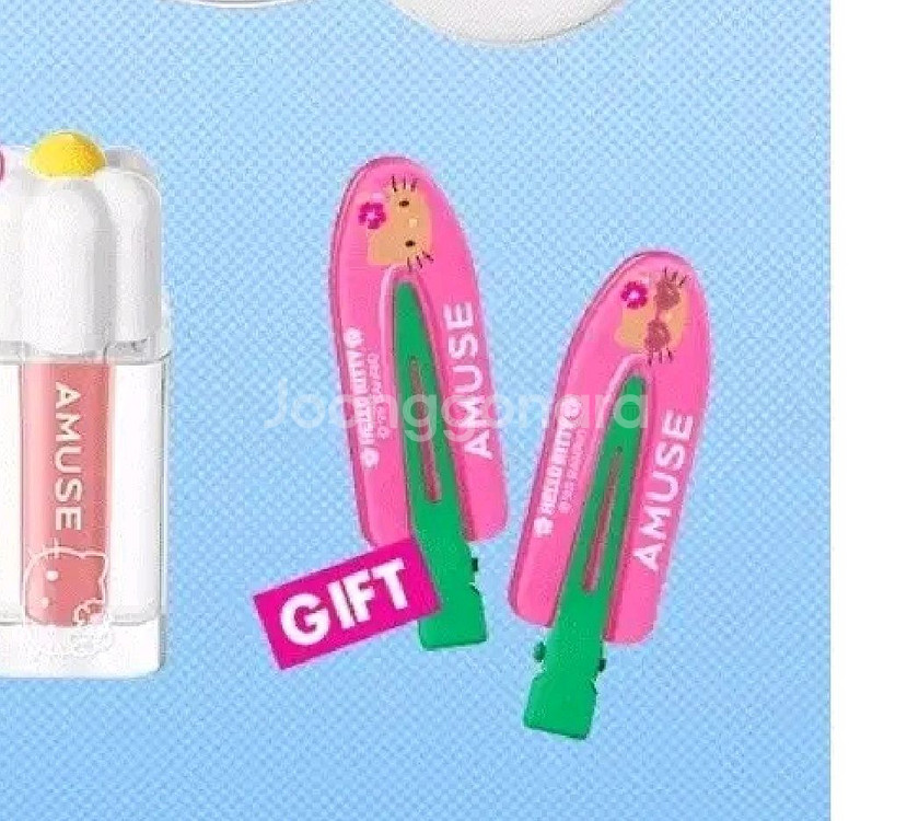 어뮤즈 태닝키티 헤어핀 (새상품)--0