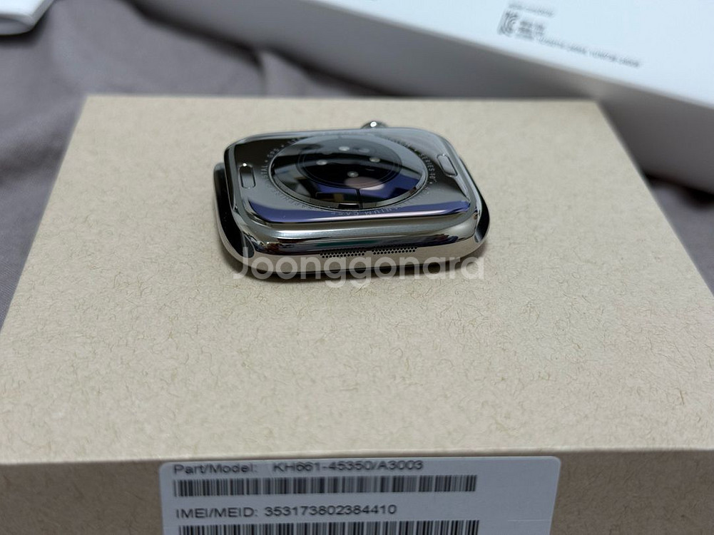 애플워치 10 티타늄 46mm + 밀레니즈 루프--4