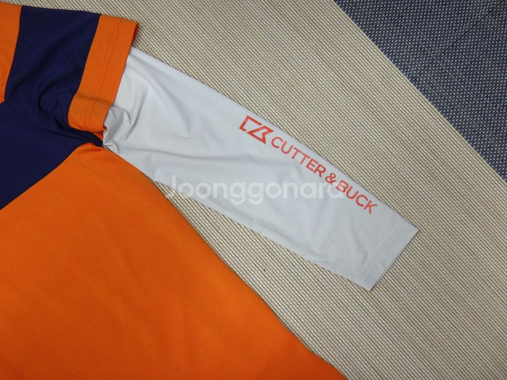 (XL) 커터앤벅 골프 남성 냉감소매 카라 티셔츠--5