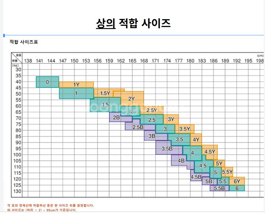 미즈노 유도복 5A 2Y사이즈--3