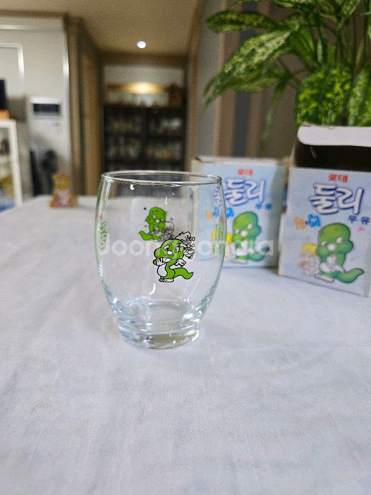고전 빈티지 레트로 둘리 유리컵~* 개당가--3