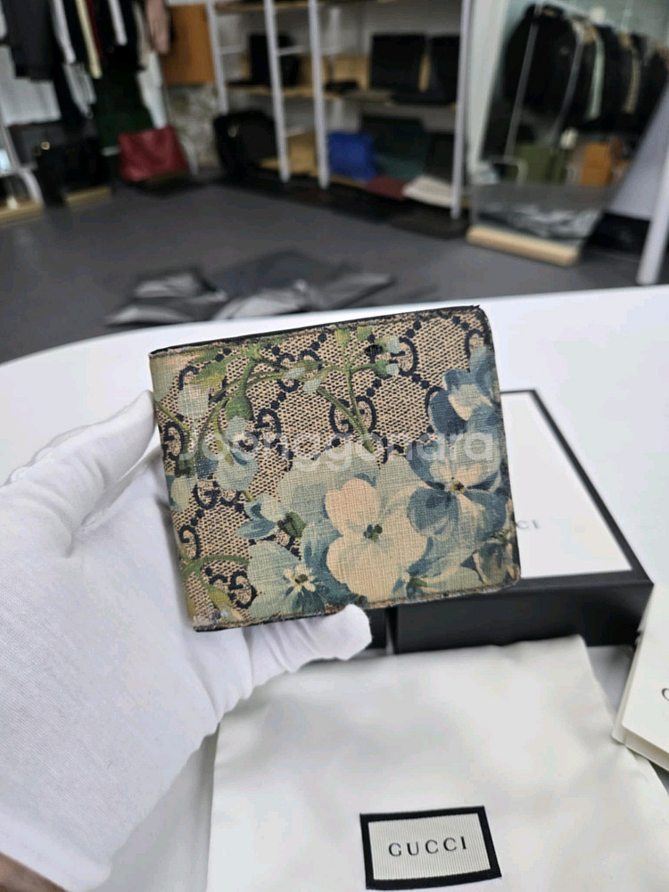 [A급컨디션]구찌 불룸 반지갑--1