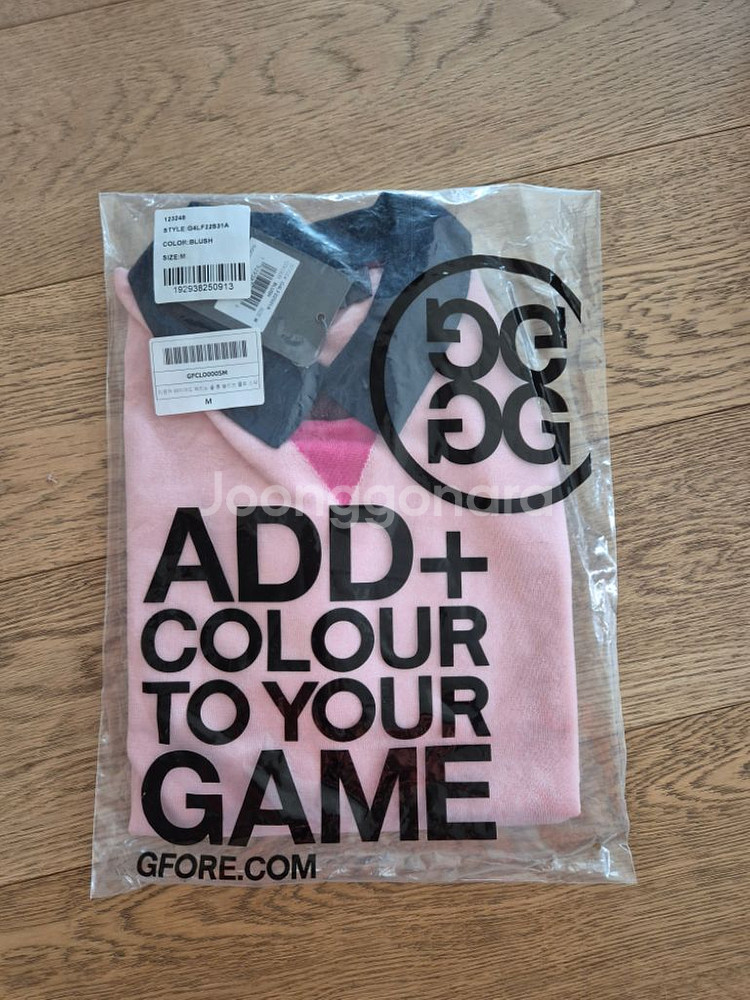 (새상품) 지포어 핑크 메리노울 니트 스웨터 S사이즈--6