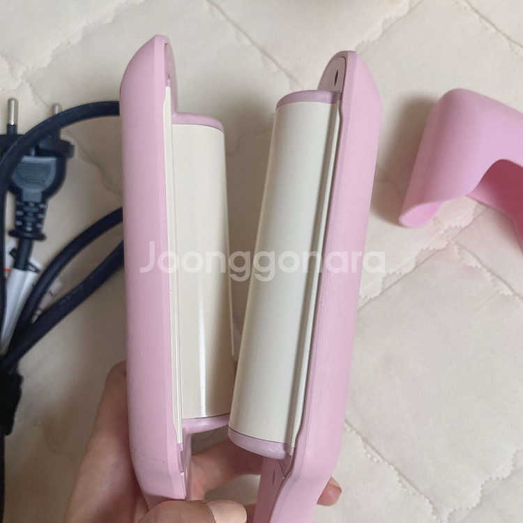 보다나 물결고데기 핑크 32--4